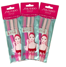 Arikit FT Shiseido front packaging showing nine razors and Maiko blotting paper for grooming