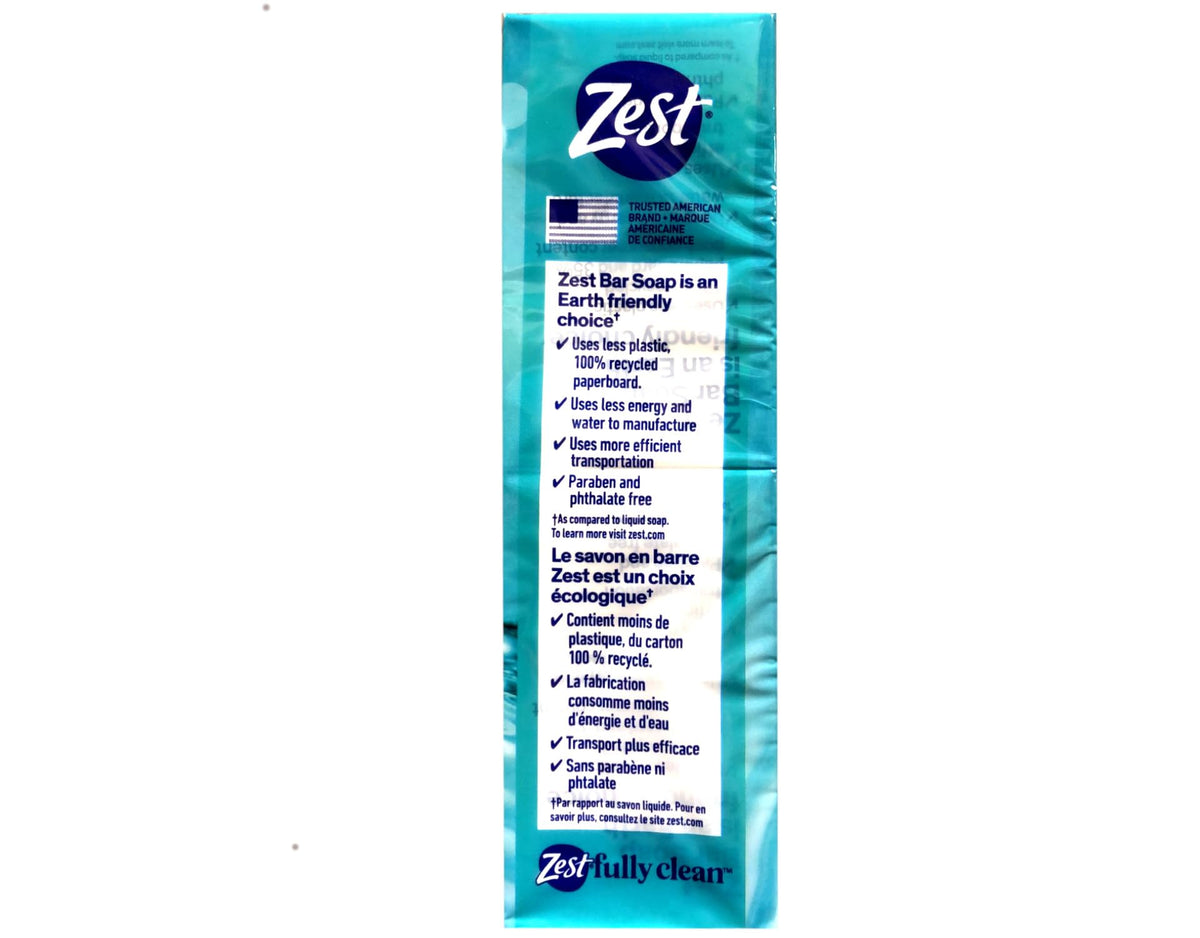 Arikit Zest Aqua recyclable packaging label emphasizing eco-friendly benefit