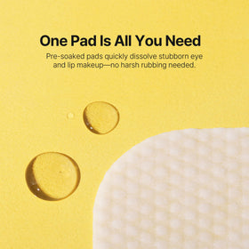 Ariul dual‑sided pad close‑up showing embossed texture for effective removal