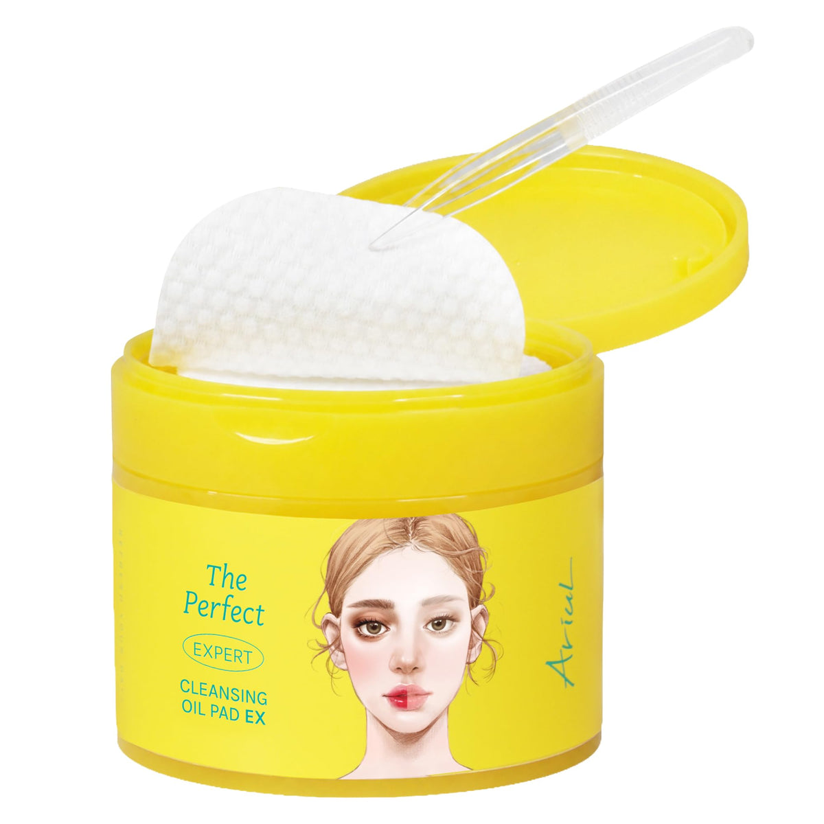 Ariul front packaging showing compact resealable pouch and quantity benefit