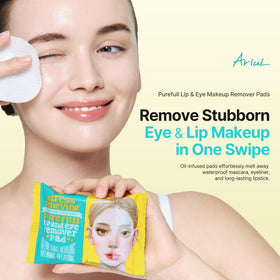 Ariul open pack with visible pad demonstrating easy single‑use access