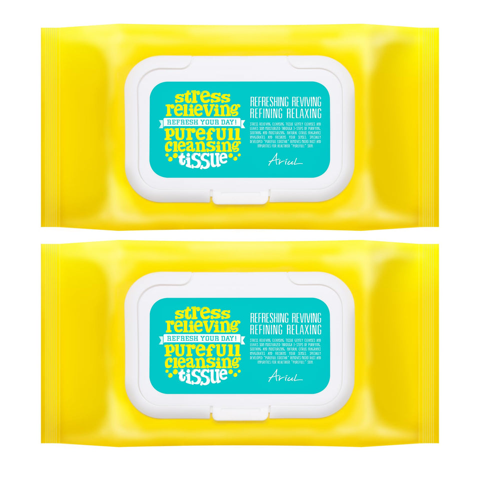 Ariul front packaging showing two 80-sheet packs for long-lasting convenience