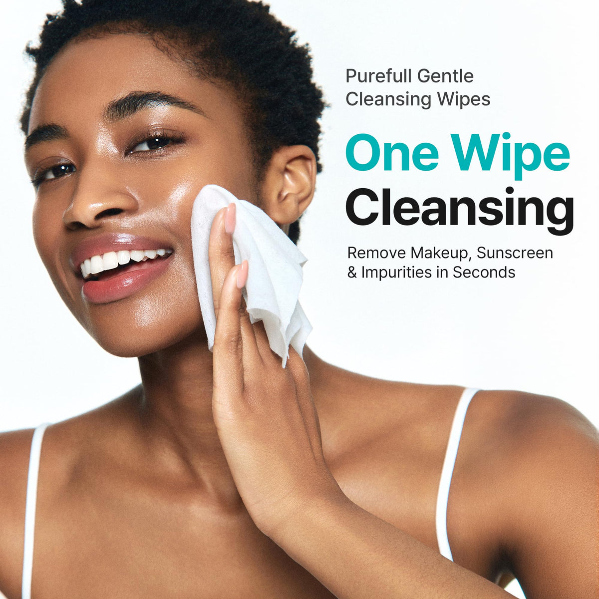 Ariul open pack with a single pre-moistened wipe ready for use and travel
