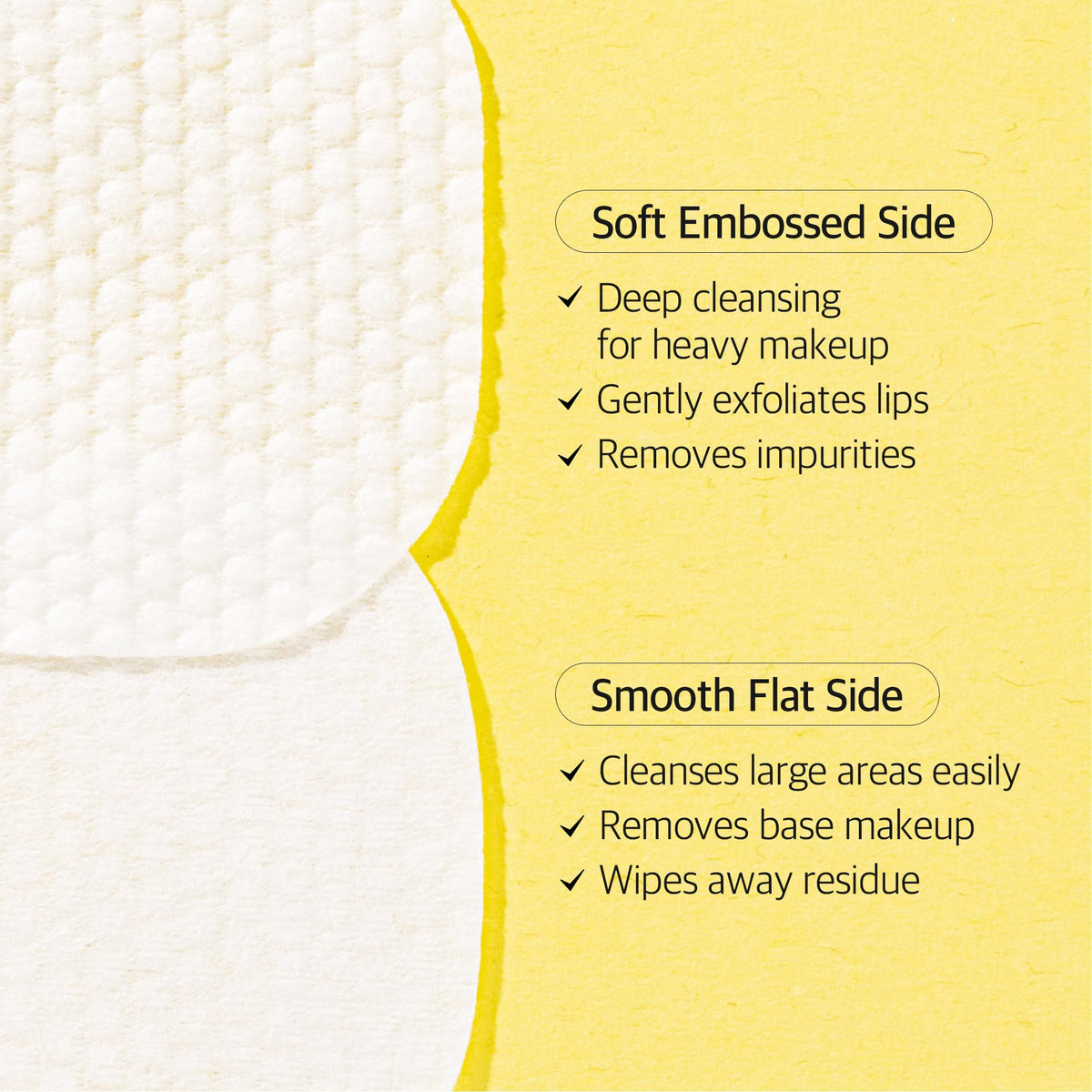 Ariul pad next to hand showing scale and single-use convenience