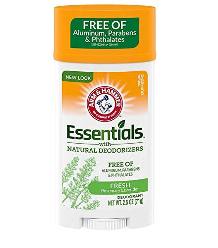 Arm & Hammer front packaging showing four sticks and benefits