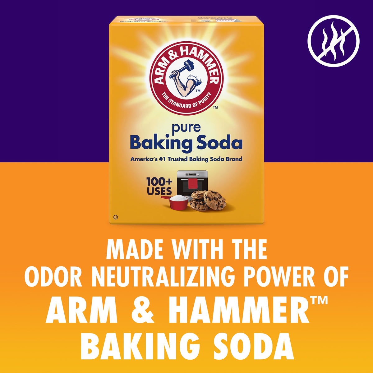 Arm & Hammer visual of magnesium and shea butter ingredients for skin conditioning