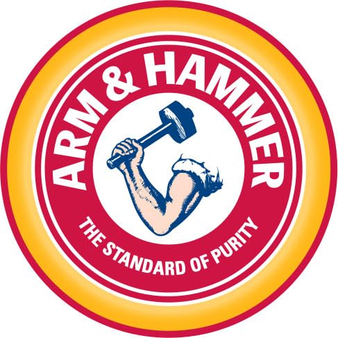 Arm & Hammer stick next to seashells evoking coconut geranium scent and freshness
