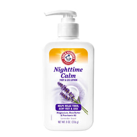 Arm & Hammer front packaging showing bottle and label, calming bedside benefit