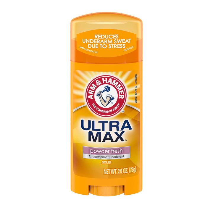 Arm & Hammer Ultra Max front packaging showing product name and scent benefit
