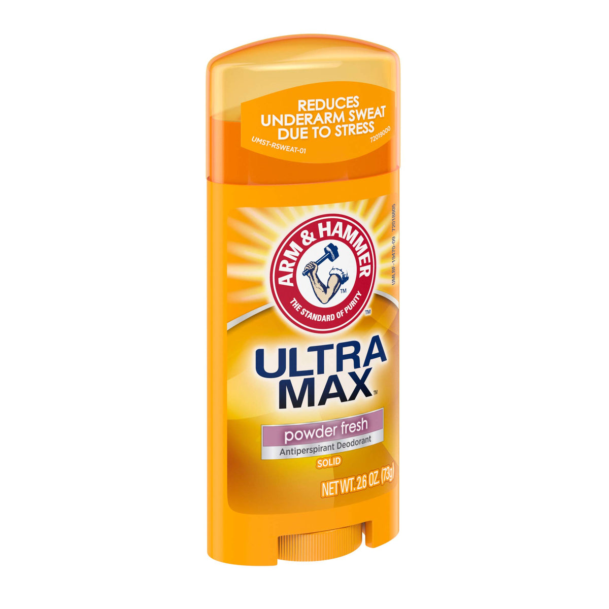 Arm & Hammer Ultra Max with cap off demonstrating quick, clean application