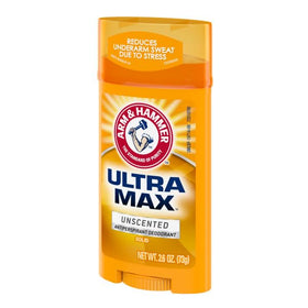 Arm & Hammer wide-stick opened to reveal large application surface for quick coverage