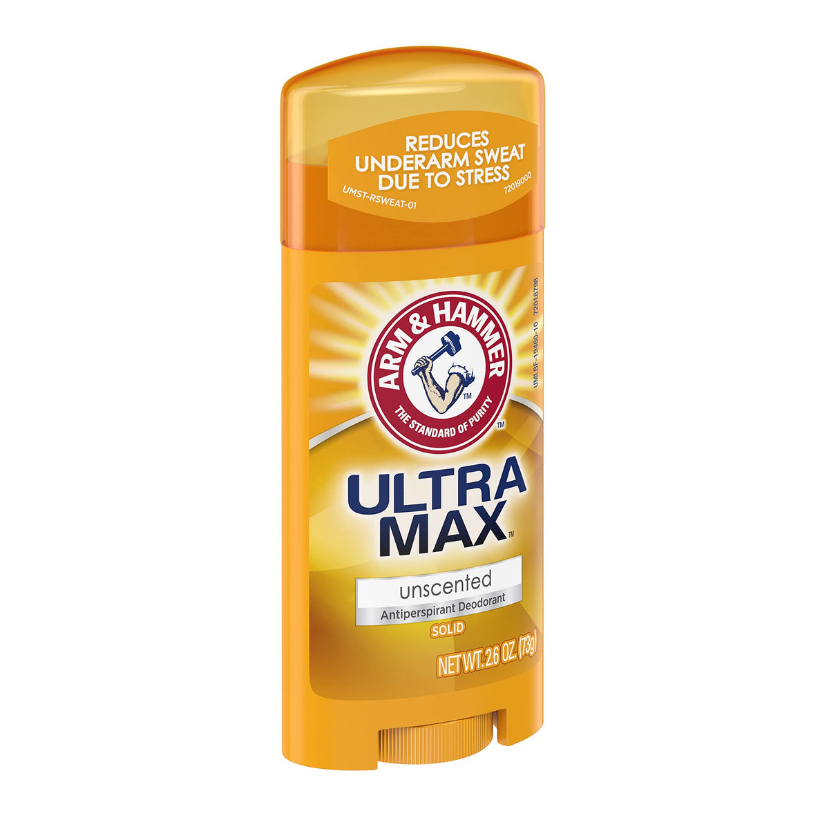 Arm & Hammer Ultramax placed in gym bag implying long-lasting protection during workouts