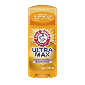 Close-up of Arm & Hammer Solid Ultra stick texture highlighting smooth application