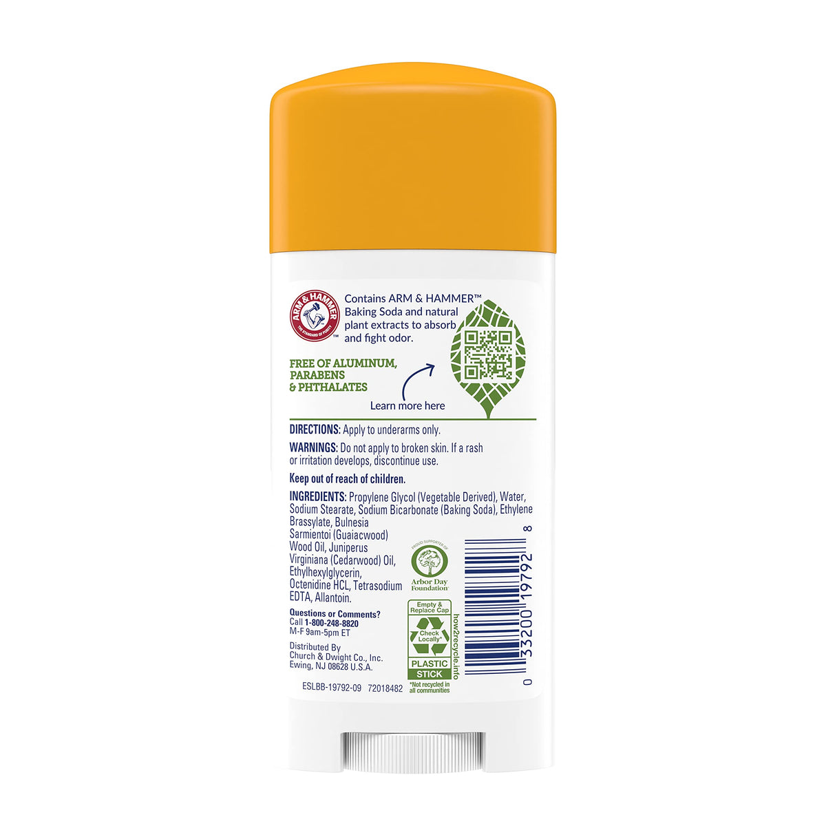 Arm & Hammer texture close-up highlighting baking soda ingredient benefit