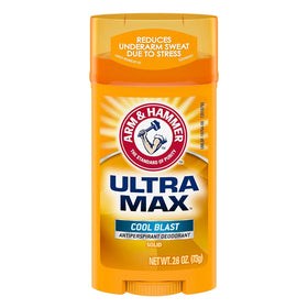Arm & Hammer stick on bathroom counter in morning routine lifestyle scene