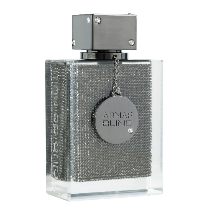 Armaf Club De Nuit Bling front bottle showing sleek design and brand appeal