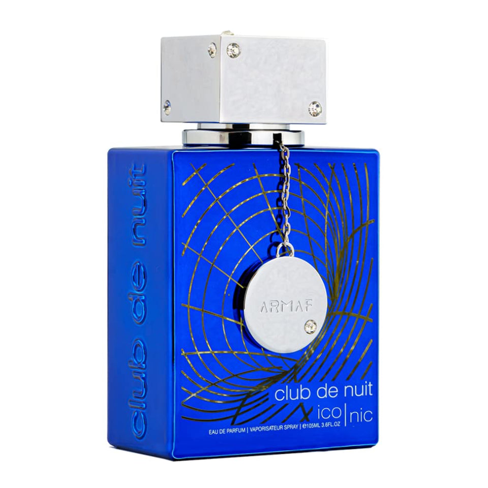 Armaf bottle front view showing sleek design and fresh perfume appeal