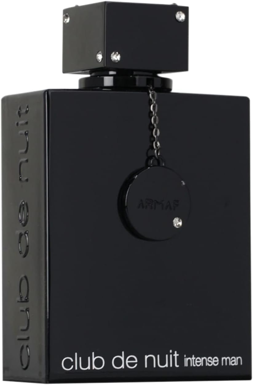 Armaf Club De Nuit Intense box and cap detail highlighting premium packaging benefit