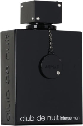 Armaf Club De Nuit Intense box and cap detail highlighting premium packaging benefit