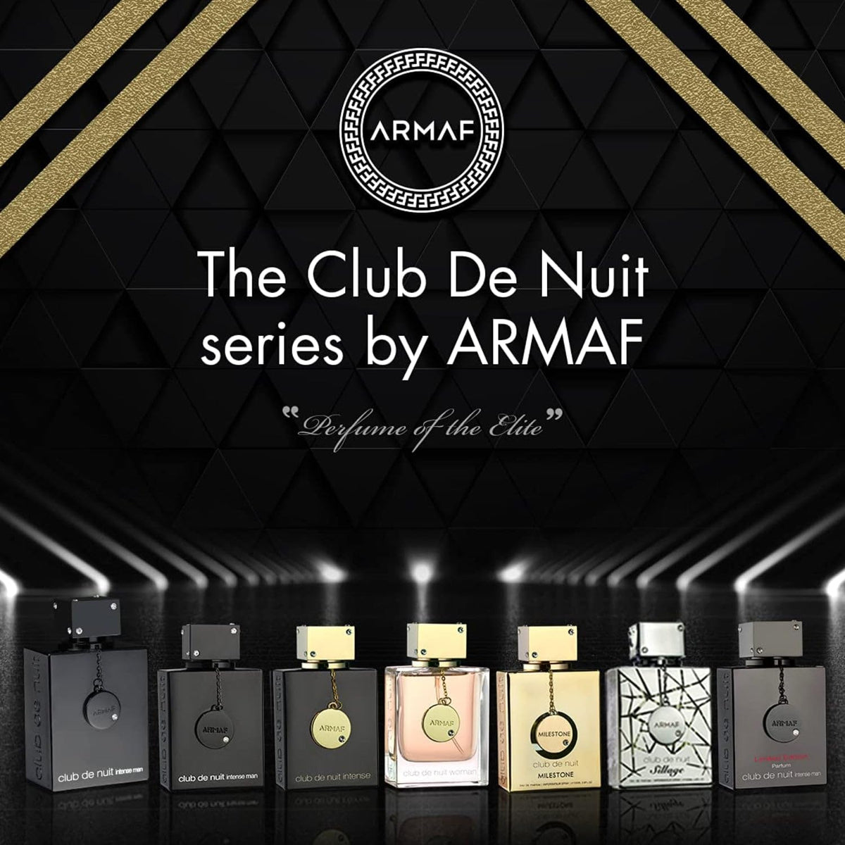 Armaf Club De Nuit Intense close-up of cap and label emphasizing premium finish
