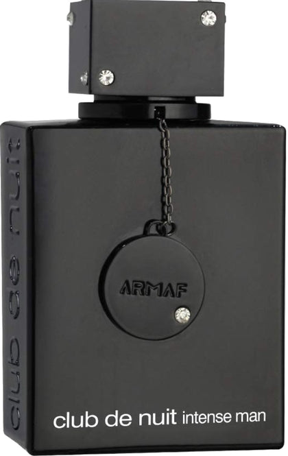 Armaf Club De Nuit Intense Man front bottle shows bold design and instant recognition benefit