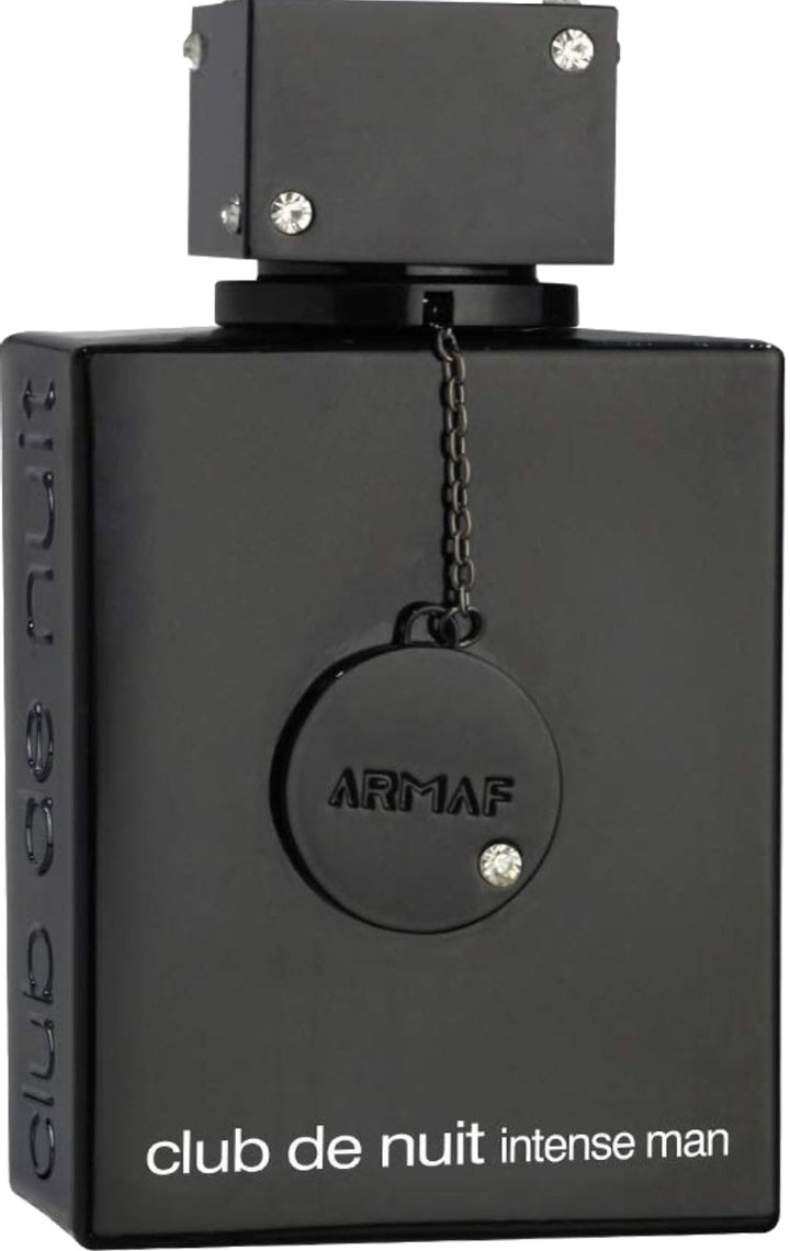 Armaf Club De Nuit Intense Man front bottle shows bold design and instant recognition benefit