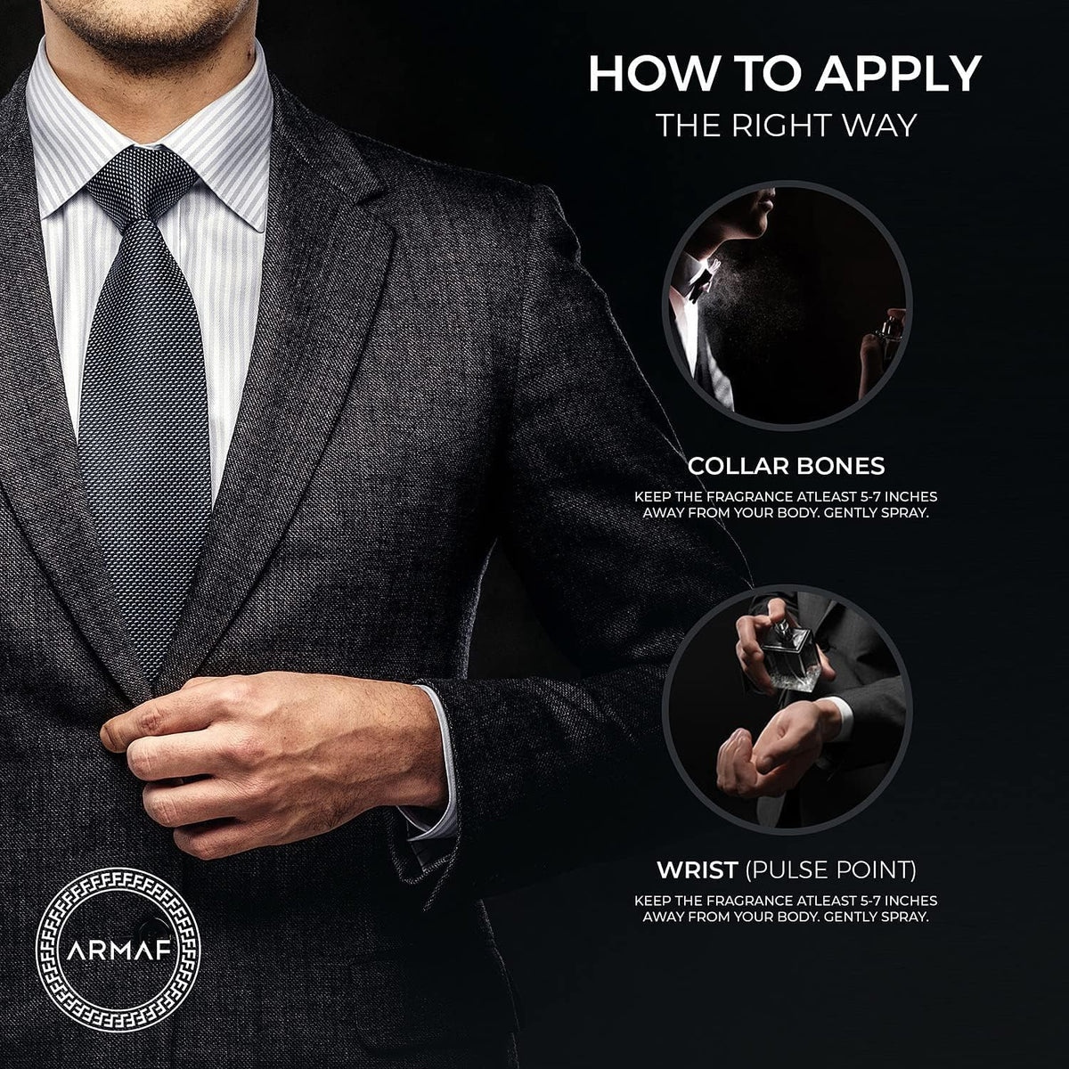 Armaf Club De Nuit Intense displayed in an evening setting to suggest wear occasions