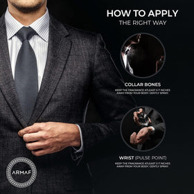 Armaf Club De Nuit Intense displayed in an evening setting to suggest wear occasions