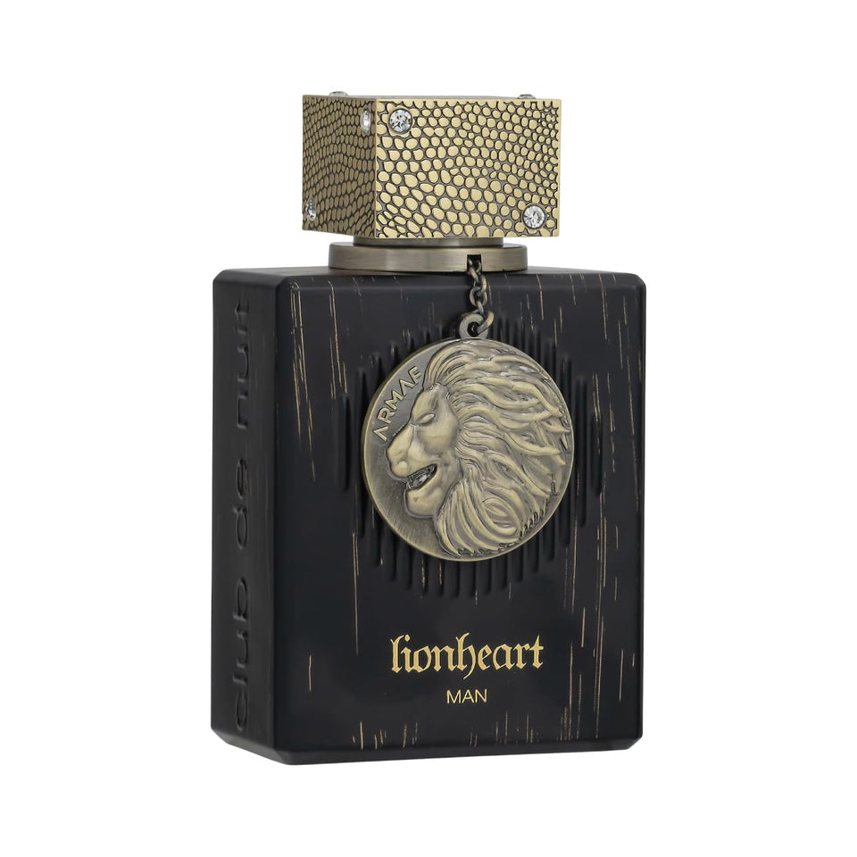 Armaf bottle front view showing elegant packaging and confident scent appeal