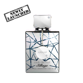 Armaf Club De Nuit Sillage angled bottle highlighting glass finish and premium look