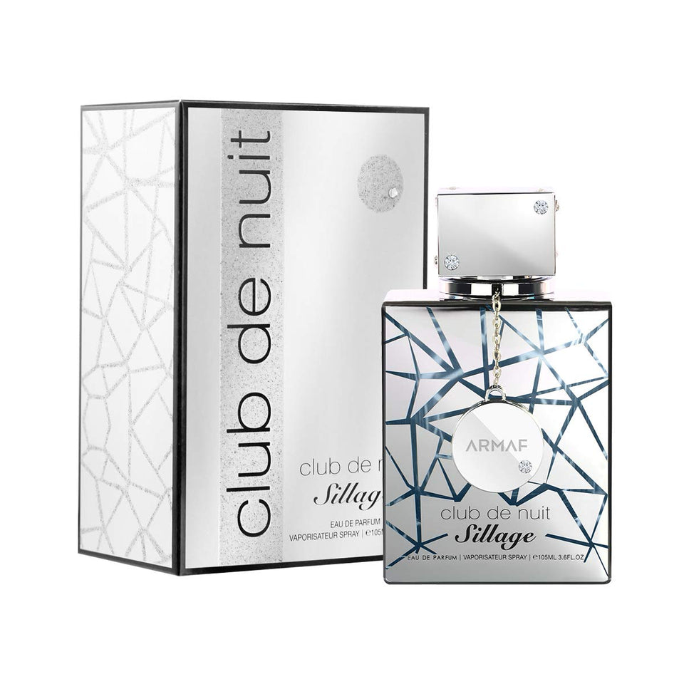 Armaf Club De Nuit Sillage front bottle showing elegant packaging and gifting benefit