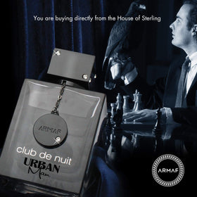 Armaf applied to wrist in lifestyle scene conveying fresh confident scent