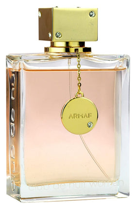 Armaf bottle front view showing elegant label and instant citrus appeal