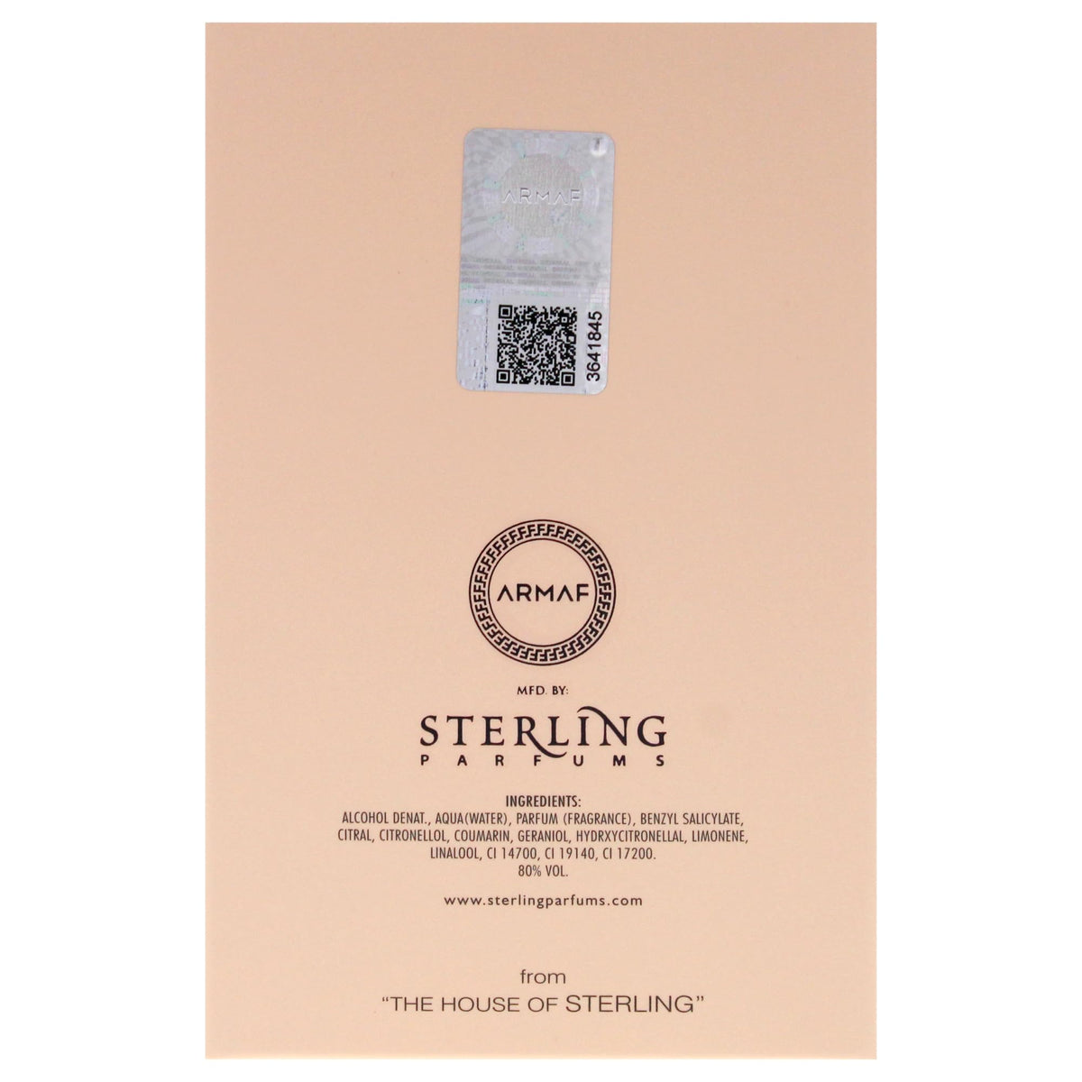 Armaf lifestyle image with evening outfit showing complementary scent benefit