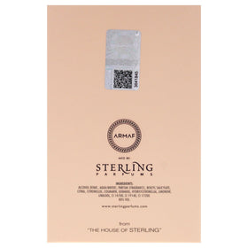 Armaf lifestyle image with evening outfit showing complementary scent benefit