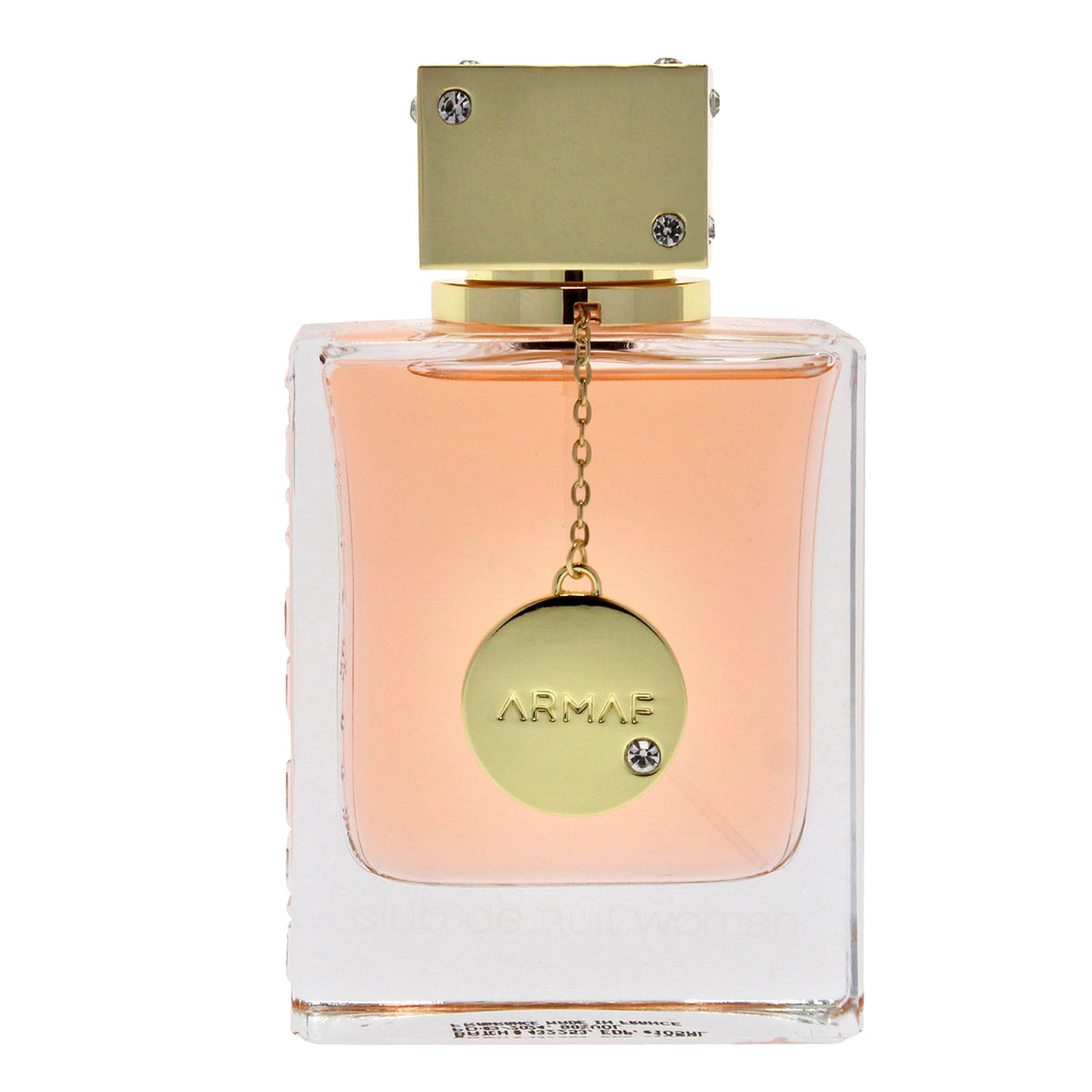 Armaf side profile highlighting bottle silhouette and refined finish benefit