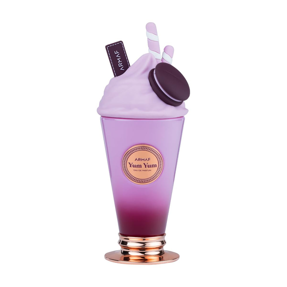 Armaf Delights Yum Yum front bottle showing elegant design and instant recognition