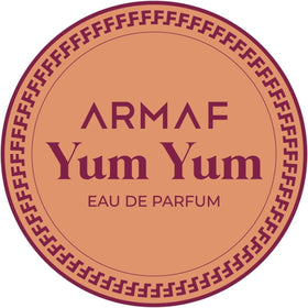 Armaf Delights Yum Yum ingredients list closeup showing transparency and notes