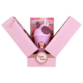 Armaf Delights Yum Yum side profile highlighting bottle shape and premium finish