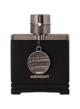 Armaf bottle front showing midnight evening-themed design and bold presence