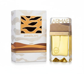 Armaf Dunescape front bottle view showing sleek design and everyday elegance