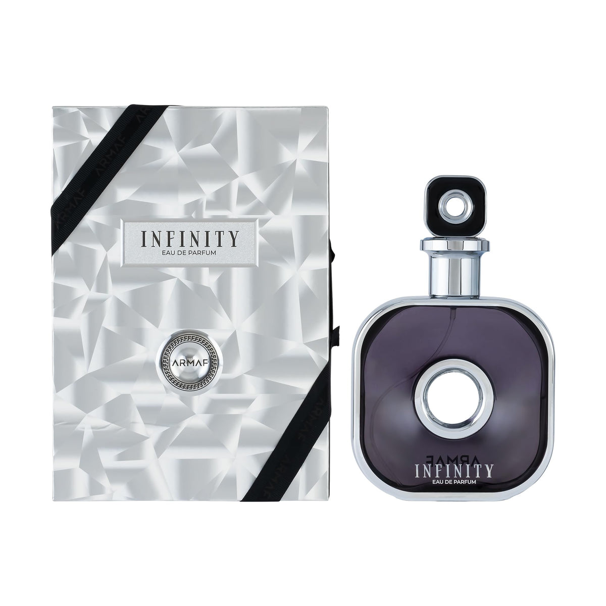 Armaf Infinity lifestyle image on a man conveying confidence and evening appeal