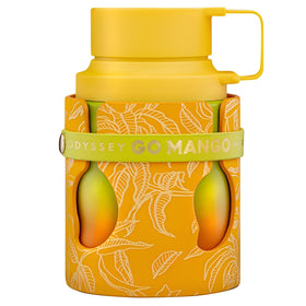 ARMAF bottle front view showing sleek design and tropical vibe benefit: gift-ready display