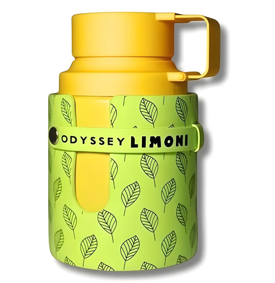 Armaf Odyssey Limoni Fresh front bottle showing sleek design and citrus appeal