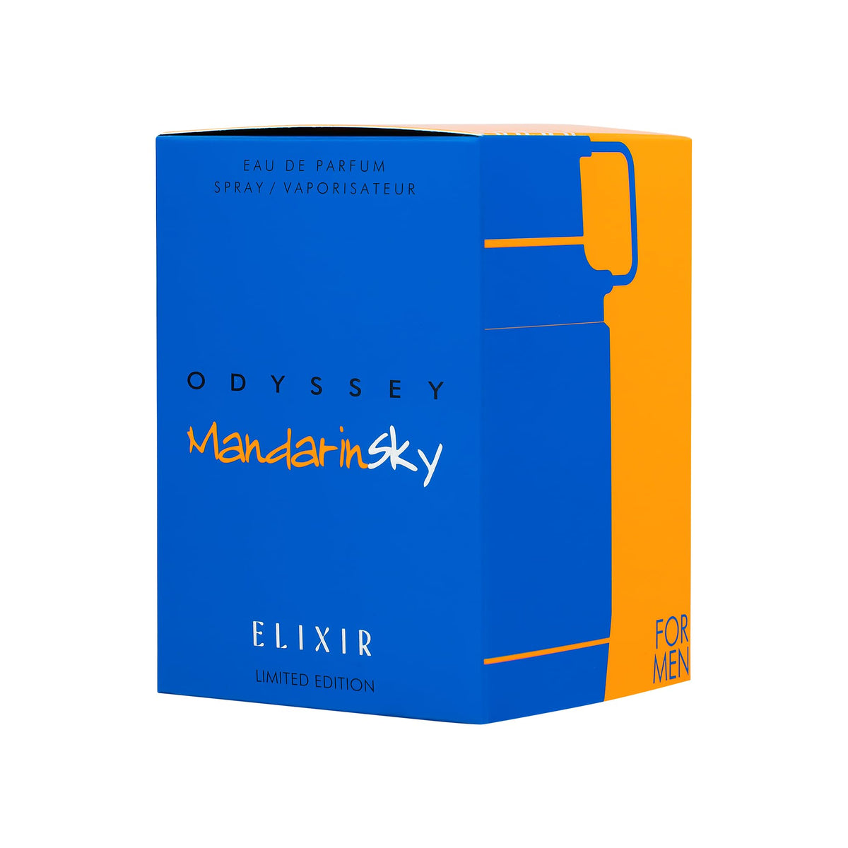 Armaf Mandarin Sky Elixir close-up of amber-toned liquid highlighting rich warm notes