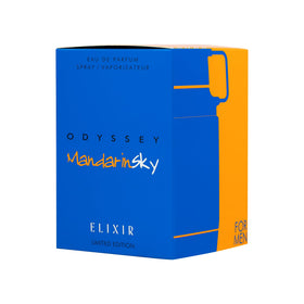 Armaf Mandarin Sky Elixir close-up of amber-toned liquid highlighting rich warm notes