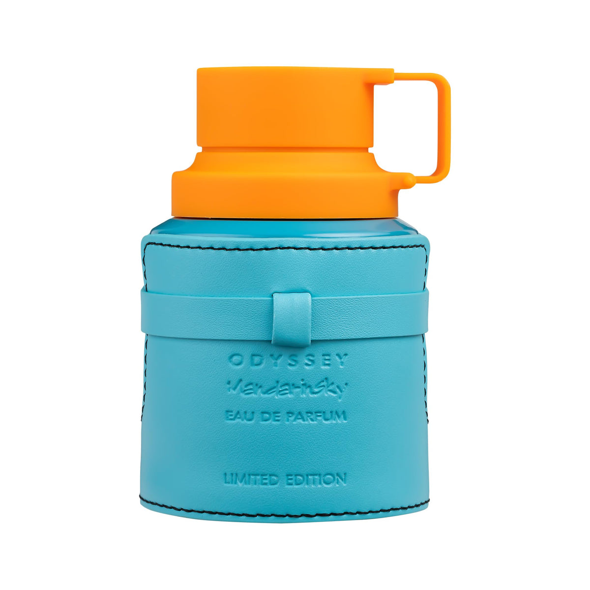 Armaf Odyssey Mandarin Sky front bottle view showing modern design and collector appeal