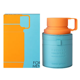 Armaf Odyssey Mandarinsky angled bottle highlighting glass texture and premium look