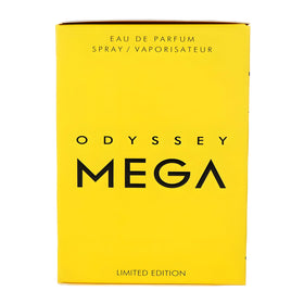 Armaf Odyssey Mega Limited Edition on a jacket in evening setting suggesting confident nightwear