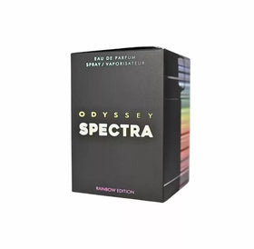 Armaf Odyssey Spectra being sprayed on skin showing easy application benefit